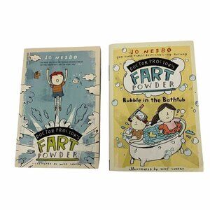 Doctor Proctor's Fart Powder Books Lot of 2 Jo Nesbo Book 1 and Book 2 Paperback